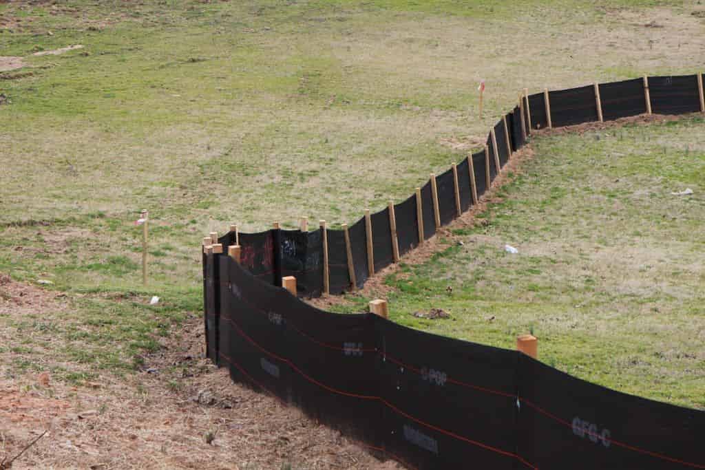 Silt Fencing image